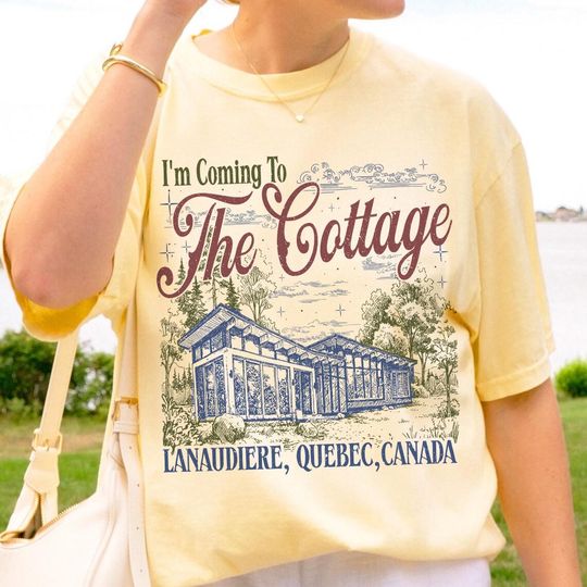 Discover I'm Coming to the Cottage Shirt, Heated Rivalry the Cottage Sweatshirt, Coming to the Cottage Tshirt,Romance Hockey Tee,Book Movie Fans Gift