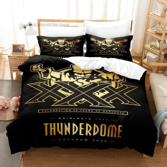 Discover THUNDERDOME 3D Duvet Cover Set  Bedding Set with Pillowcases