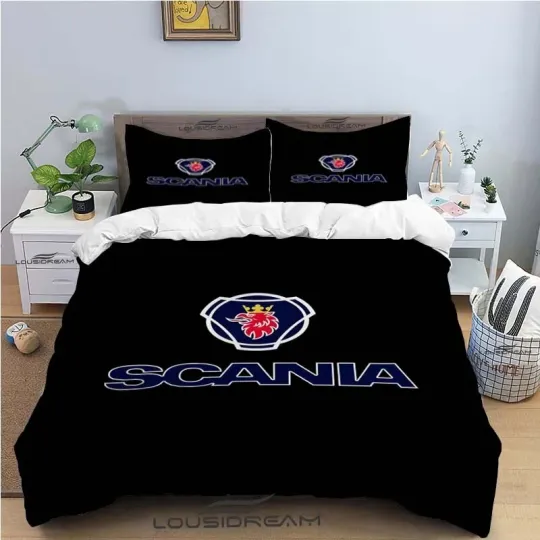 Discover 3Psc Scania 3D Duck Bedding Set with Pillowcases