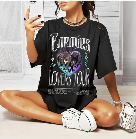 Discover Enemies to Lovers Tour T-shirt, Enemies to Lovers Tour Comfort Colors Tee