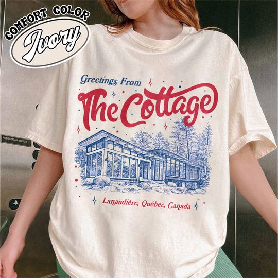 Discover Coming To The Cottage Shirt, Heated Rivalry The Cottage Sweatshirt, Romance Hockey Tee, Book Movie Fans Gift
