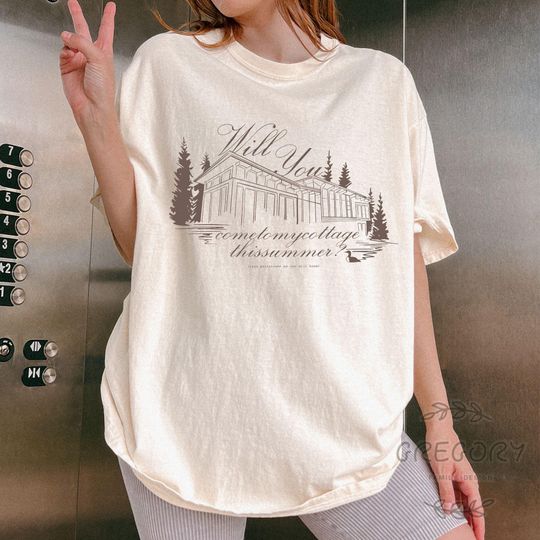 Discover Will You Come to My Cottage This Summer Comfort Colors Shirt, Hockey Sweatshirt , Gift For Movie Lover, LGBTQ Movie Merch