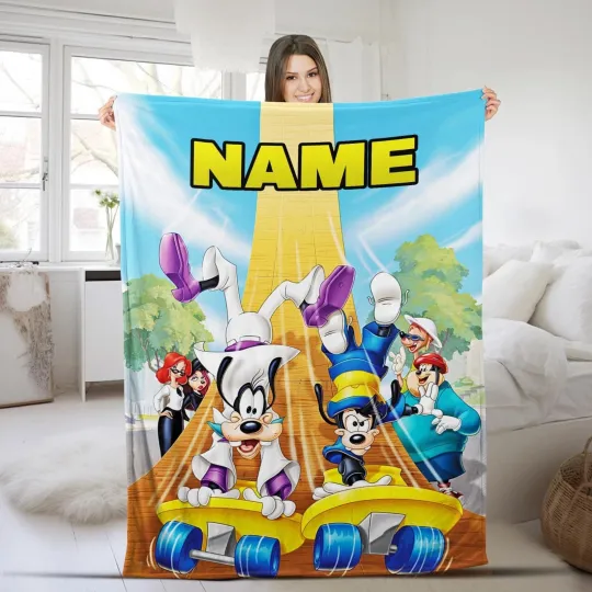Discover Personalized Goofy Blanket, Goofy Fleece Blanket, Birthday Theme Party, Goofy