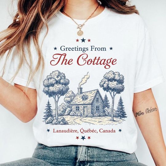 Discover Heated Rivalry The Cottage Shirt, Coming To The Cottage Tee, Movie Fans T-Shirt