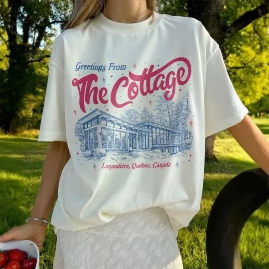 Discover Heated Rivalry The Cottage shirt, Coming To The Cottage T-Shirt, Romance Hockey