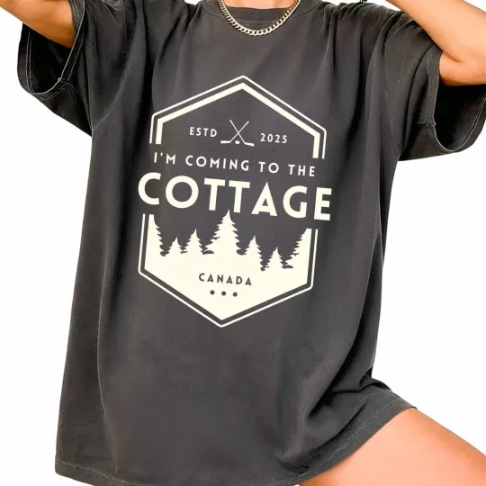Discover Heated Rivalry I'm Coming to the Cottage T-Shirt, Heated Rivalry Tee