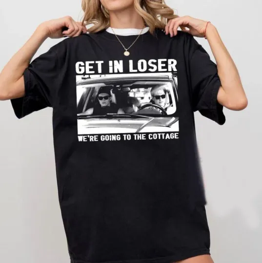 Discover Get In Loser We're Going To The Cottage T-Shirt, Heated Rivalry Inspired Shirt