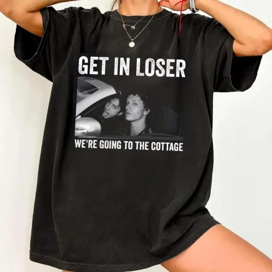 Discover Hockey Romance Inspired Shirt – Get In Loser We’re Going to the Cottage Tee