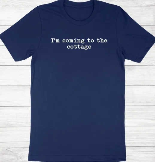Discover I'm Coming to the Cottage Shirt Movie Lover Gift Hockey Tee T-shirt