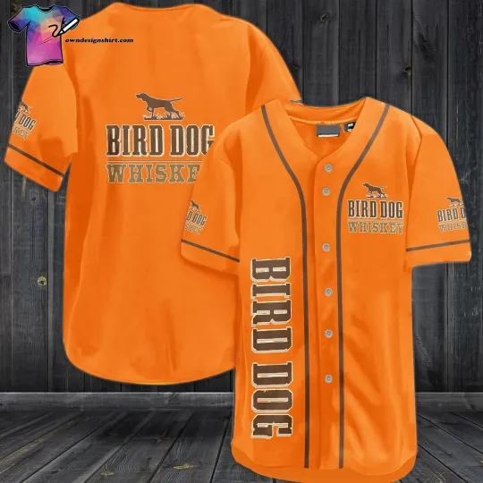Discover Bird Dog Whiskey All Over Print Baseball Jersey
