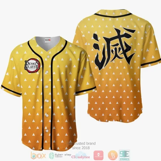 Zenittsu Orange Demon Baseball Jersey Shirt