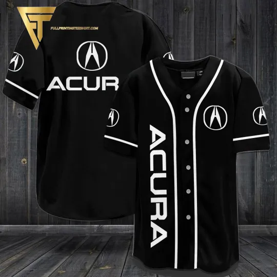 Discover Acura Car Full Print Baseball Jersey Sunny Shirt