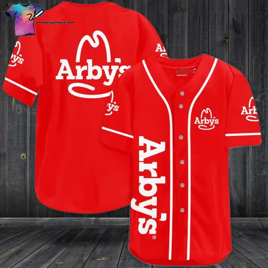 Discover Arby All-Over Print Baseball Jersey Sunny Shirt