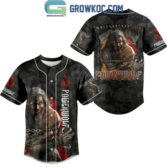 Powerwolf Venom of Venus Baseball Jersey