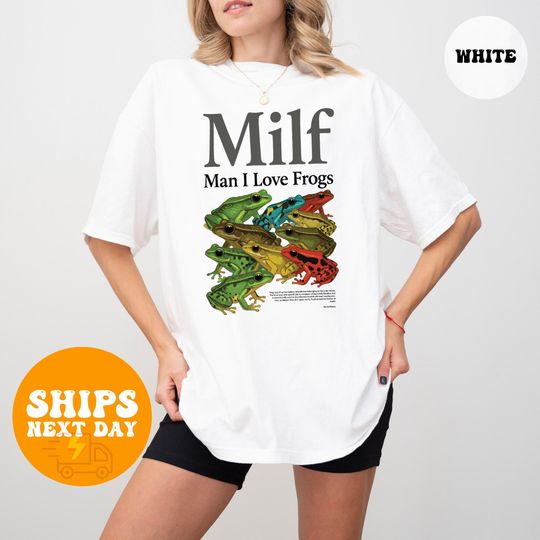 Discover Man I Love Frogs T-Shirt, Meme Frog Tee, Vintage Style Unisex Shirt