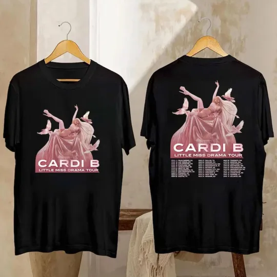 Discover Cardi B Am I the Drama T-Shirt, Cardi B Tour 2026 Shirt