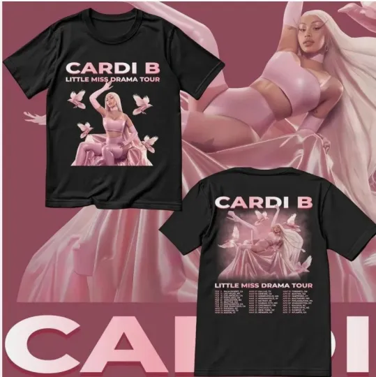 Discover Cardi B Am I the Drama Tour T-shirt