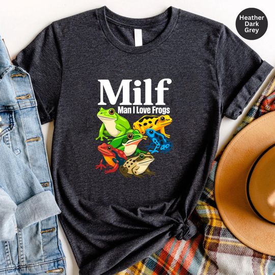 Discover Frogs T-shirt, Meme I Love Frogs T Shirt, Vintage Style Unisex T-Shirt, Offensive Unisex Tee