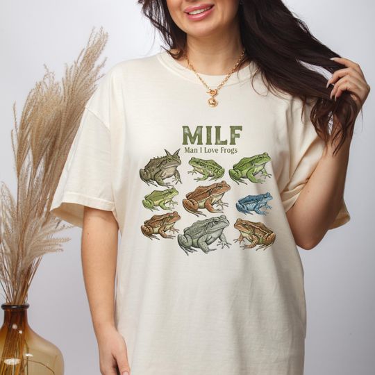 Discover Man I Love Frogs T-Shirt, Meme Frog Shirt, Vintage Style Unisex T-Shirt,Cute Frog Lovers T Shirt, Frog Lover Gift
