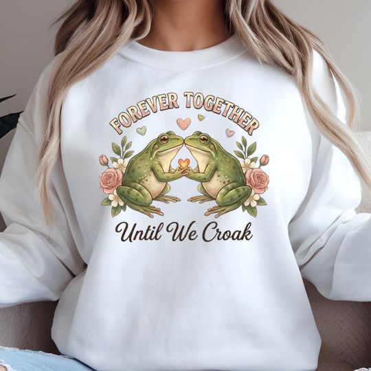 Discover Frog Lover Shirt, Funny Valentine Tee, Frog Couple Shirt, Funny Frog Retro