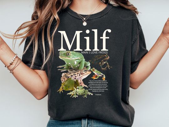 Discover Man I Love Frogs T-Shirt, Meme Frog Shirt, Vintage Style Unisex T-Shirt, Offensive Unisex Tee