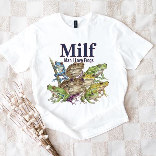 Discover Man I Love Frogs T-Shirt, Meme Frog Shirt, Vintage Style Unisex T-Shirt, Offensive Unisex Tee