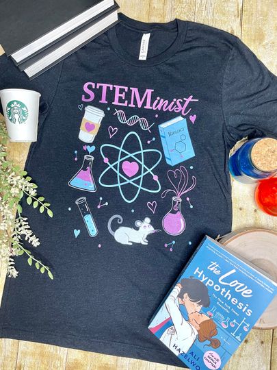 Discover The Love Hypothesis Steminist Unisex T-Shirt | Ali Hazelwood