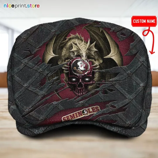 Discover Florida State Team Seminoles Jeff Cap Seminoles Driver Cap Camo Hat