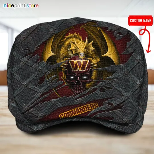 Discover Washington Team Commanders Jeff Cap Commanders Driver Cap football Golf Cap football