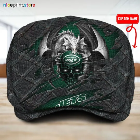 Discover New York Team Jets Jeff Cap Jets Driver Cap football Golf Cap football Flat Cap for Men