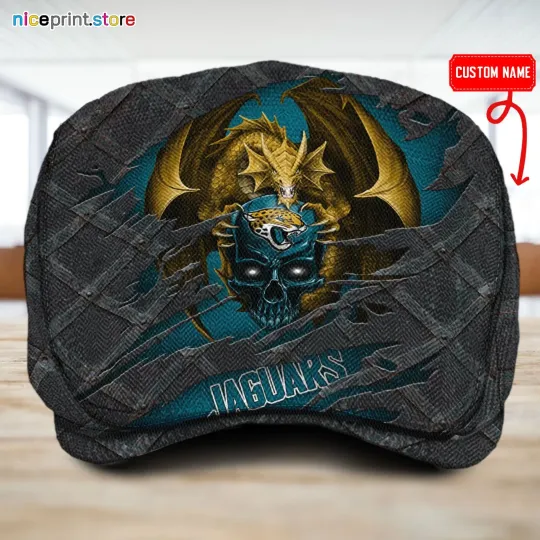 Discover Jacksonville Team Jaguarss Jeff Cap Jaguars Driver Cap football Golf Cap football Flat Cap