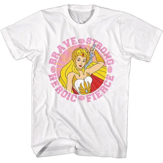 Discover Masters of the Universe She-Ra White Adult T-Shirt
