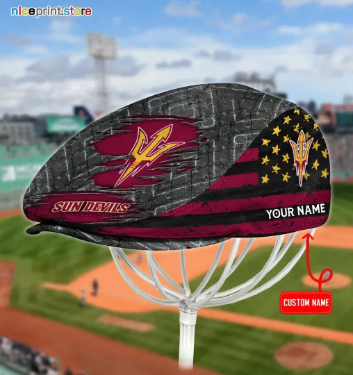 Discover Arizonna State Team Sun Devills Jeff Cap Newsboy Cap Flat Cap Driving Cap