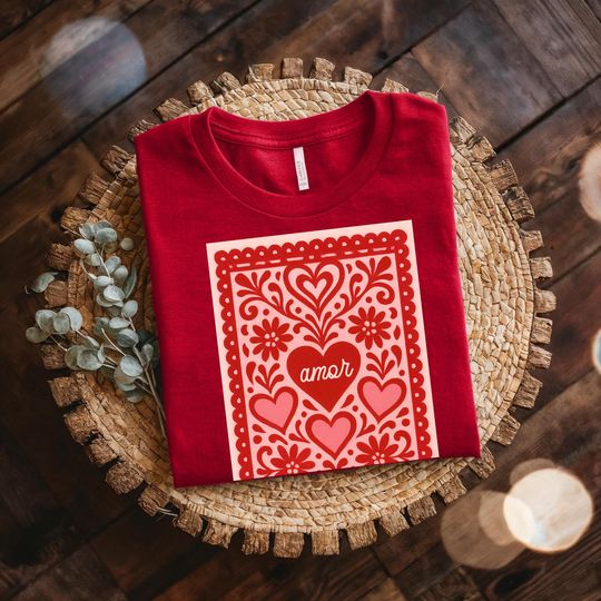 Discover Amor Picado Heart T-Shirt | Picado Style Love Tee