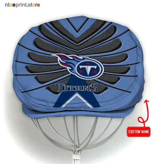 Discover Tennes*see Team Titan*s Jeff Cap Newsboy Cap Flat Golf Driving Hat for Men