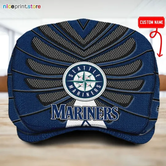 Discover Seattle Team Mariners Jeff Cap MLB Custom Jeff Cap Driving Cap Golf Cap26