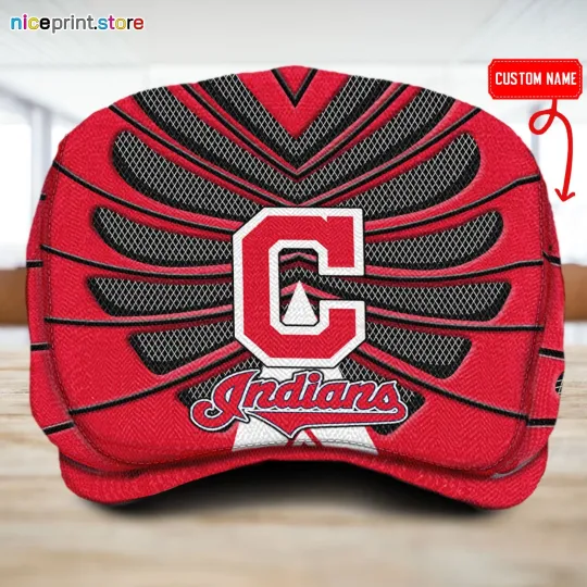 Discover Cleveland Team Indians Jeff Cap MLB Custom Jeff Cap Driving Cap Golf Cap26