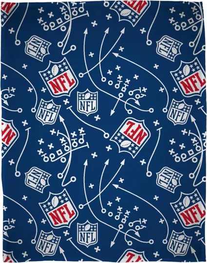 Discover football Fleece Blanket, Super Soft