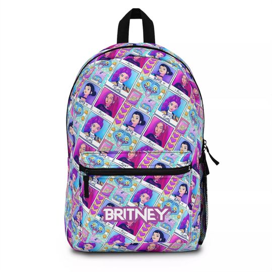 Discover Custom Huntrix Backpack, Kpop Demon Hunters Backpack, Cute Kpop School Bag, Anime Style Backpack Gift For Kpop Fans, Demon Hunters Merch