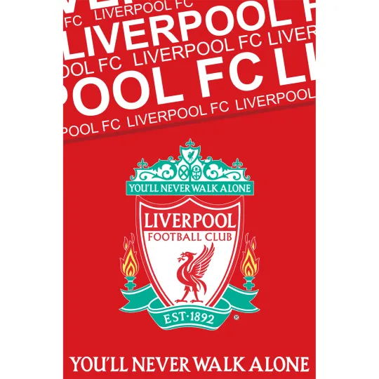 Discover Liverpool Fleece Blanket