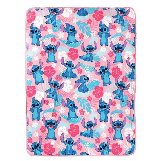 Discover Lilo & Stitch Plush Fleece Blanket