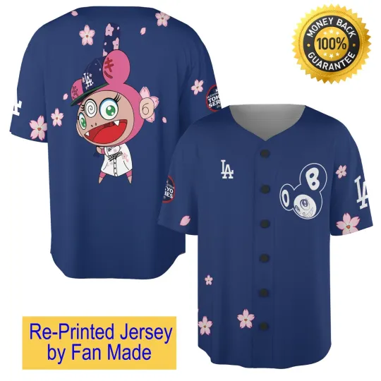 *Special* Dodgers x Murakami Tokyo Series Custom Baseball J.sey Giveaway 2025