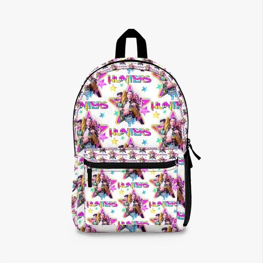 Discover Huntrix Backpack, Kpop Demon Hunters Backpack, Cute Kpop School Bag, Anime Style Backpack Gift For Kpop Fans, Demon Hunters Merch Backpack