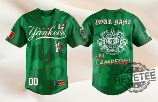 Discover Custom Yankees Mexican Heritage Night Jersey Gifts - All Size