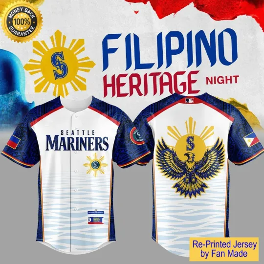 Discover *Special* Mariners Filipino Heritage Night Jersey 2025