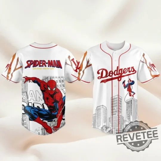 Discover Dodger x Spider Jersey Giveaway 2025 - All Size