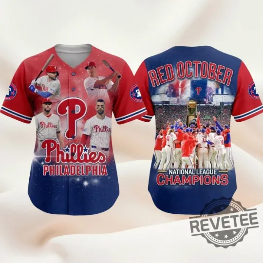 Phillies Red October Jersey Giveaway 2025 - All Size