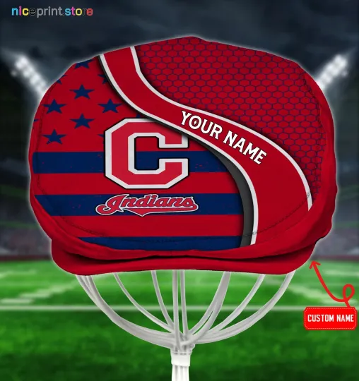 Discover Cleveland Basebal Team Indians Jeff Cap Driving Cap Flat Cap Golf Cap