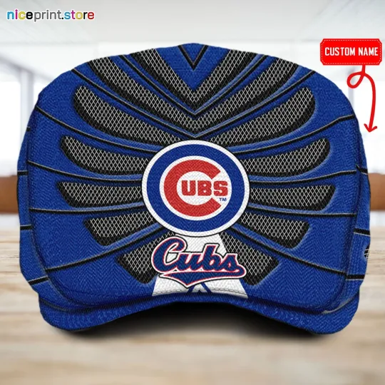 Discover Chicago Team Cubs Jeff Cap Custom Jeff Cap Driving Cap Golf Cap Flat Cap