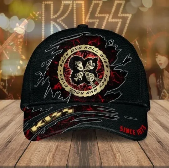 Discover Kiss Since 1973 Band Rock And Roll Classic Cap Gift For Fan